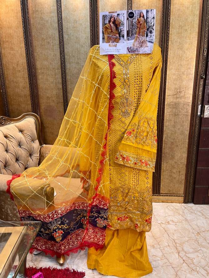 Mehboob Tex Adan Libass 77777 Festive Wear Designer Pakistani Salwar Kameez Collection